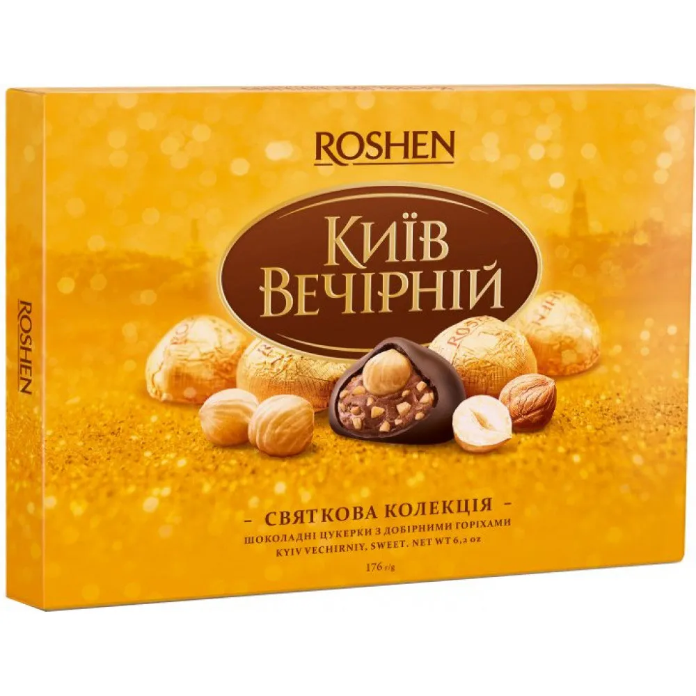 Набір цукерок Roshen Київ Вечірній 176гр  арт. 08762 