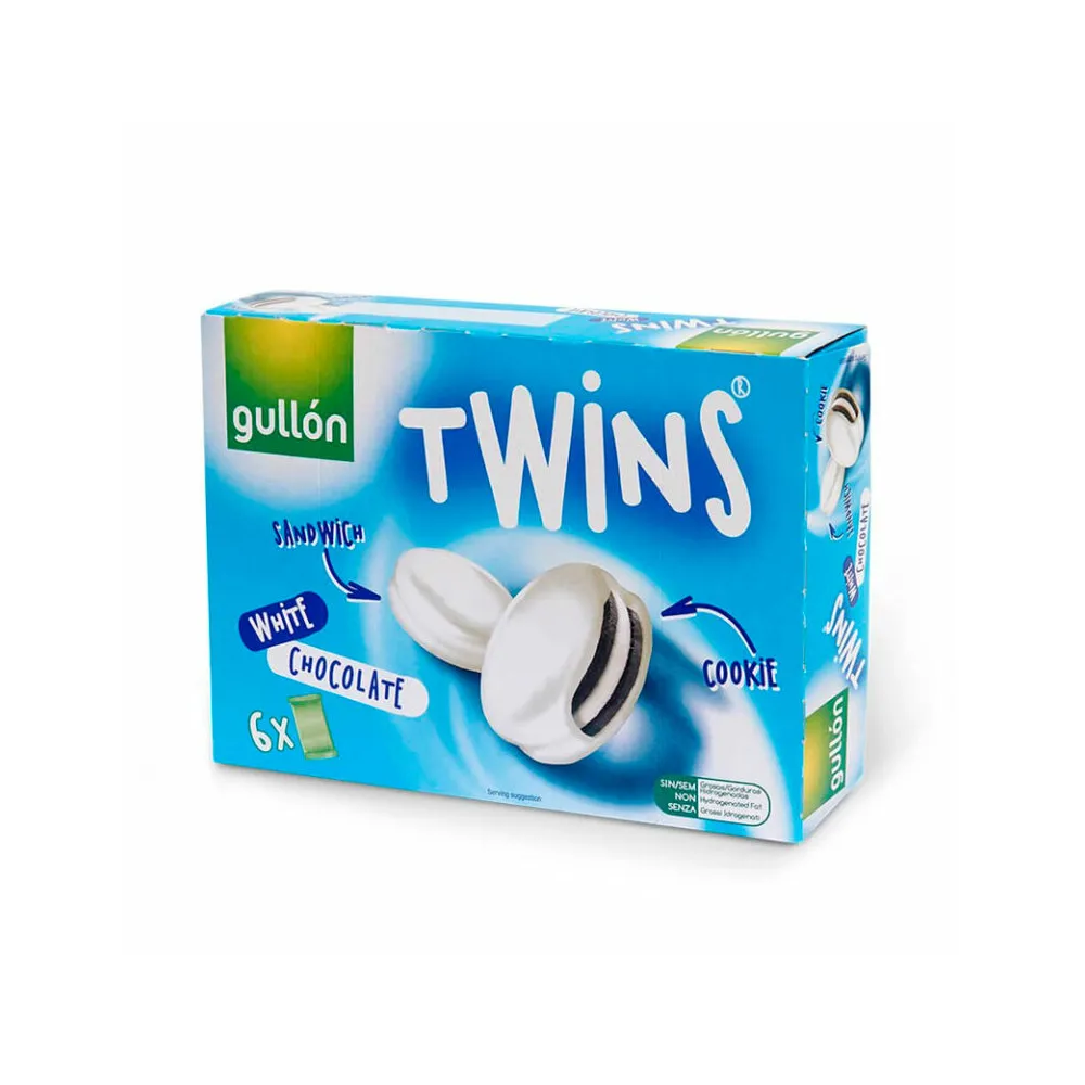 Печиво Gullon Twins біл.шок 252гр  арт. 07548 