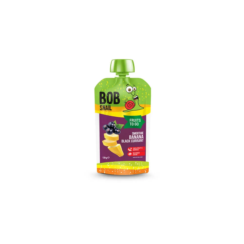 Смузі Bob Snail Бан-смород. 120гр  арт. 05632 