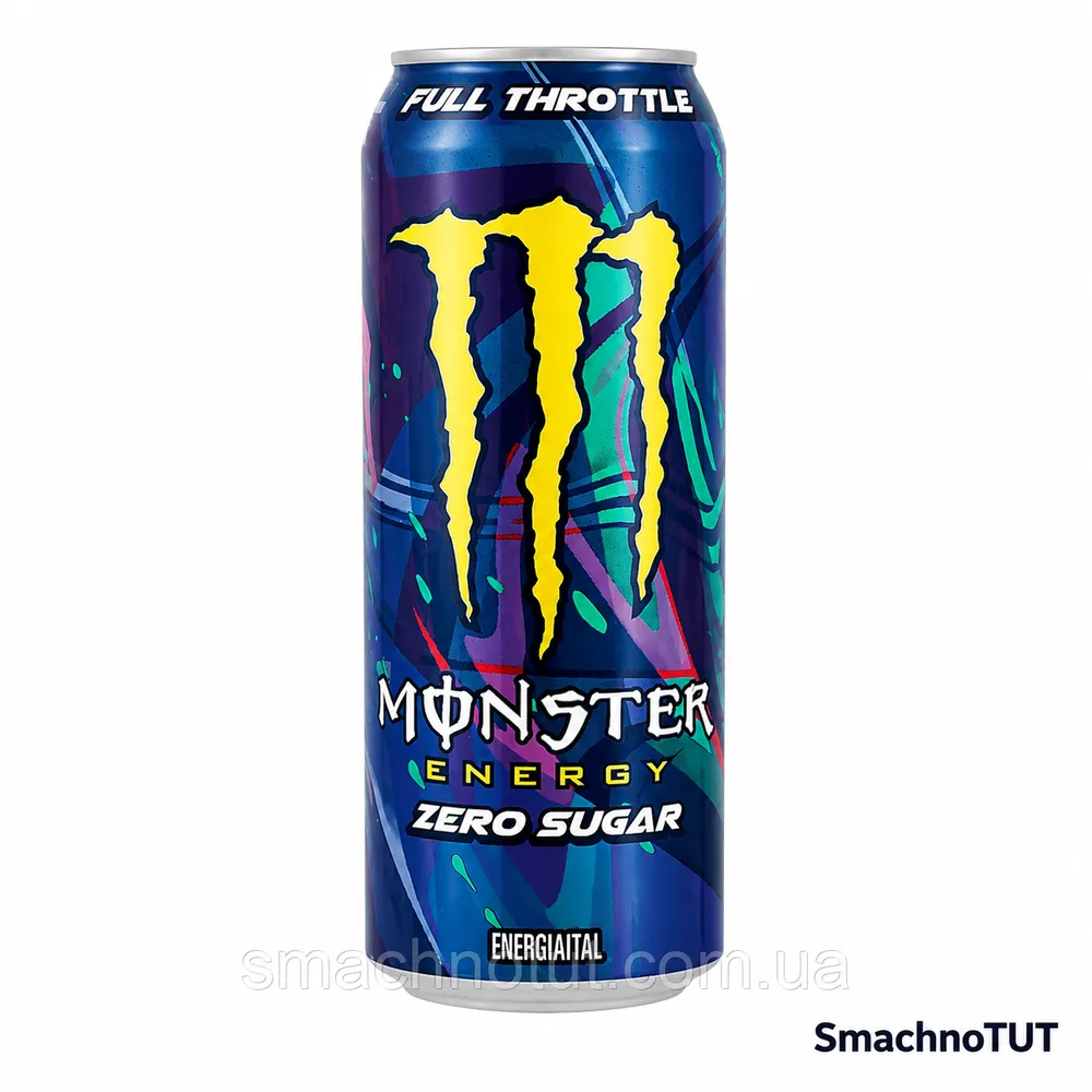 Енергетичний напій Monster Full Throttle з/б 0.5л  арт. 11022 