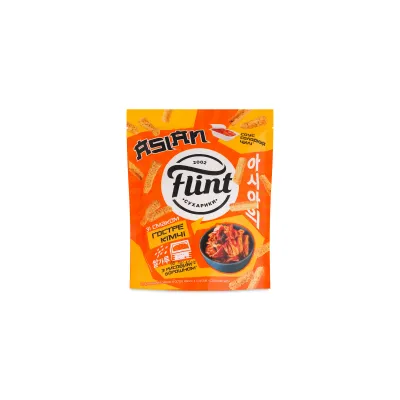 Сухарики Flint пшен.Гостре кімчі 60гр  арт. 10971