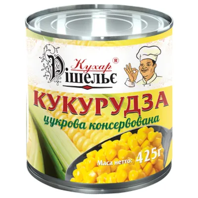 Кукурудза Кухар Рішелье з/б 425гр  арт. 03950
