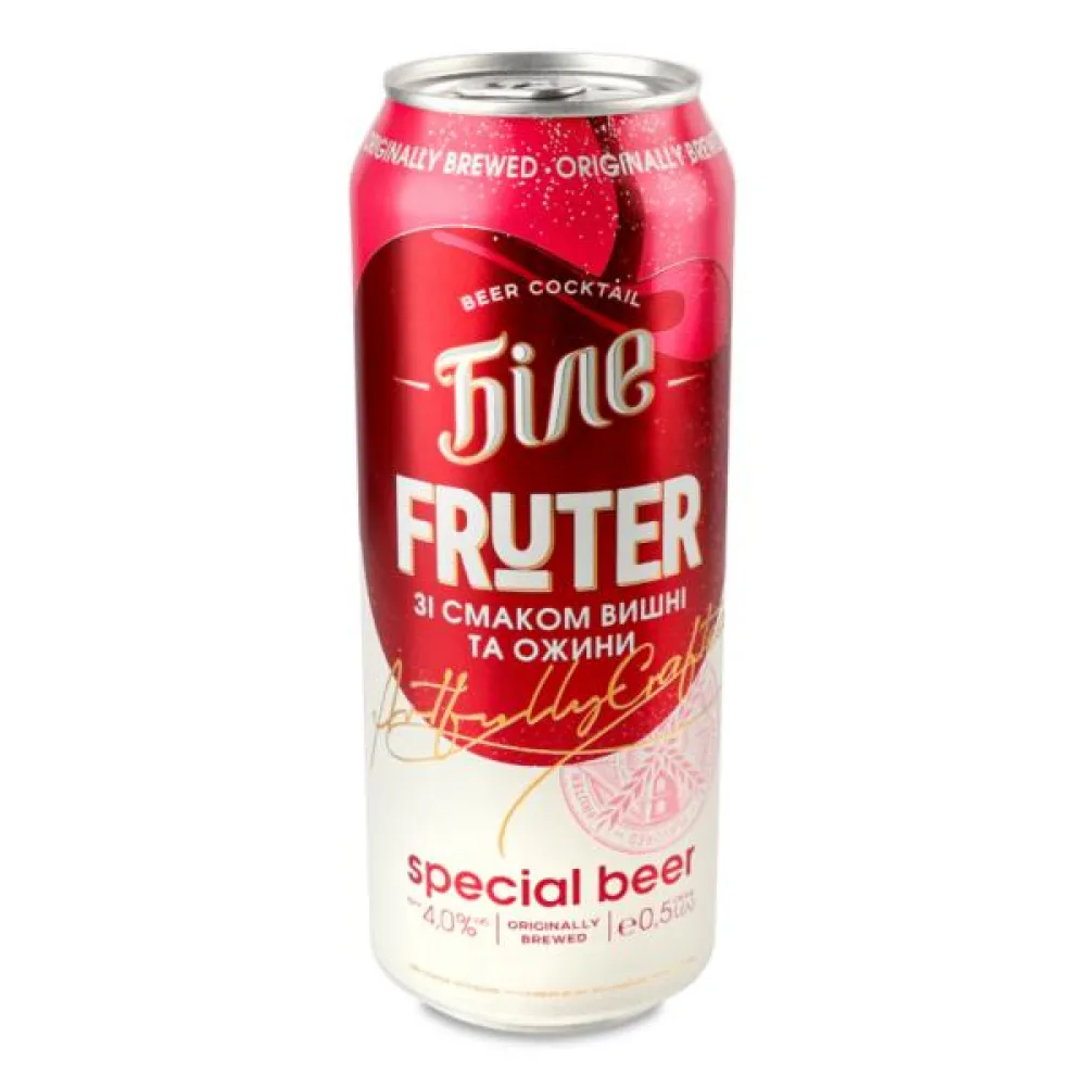 Пиво Fruter Вишня з/б 0,5л  арт. 02699 