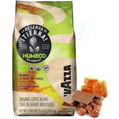 Кава зерно Lavazza Tierra Humeco 1кг  арт. 01532