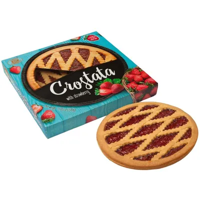 Пиріг ХБФ Crostata полуниця 50гр  арт. 00099