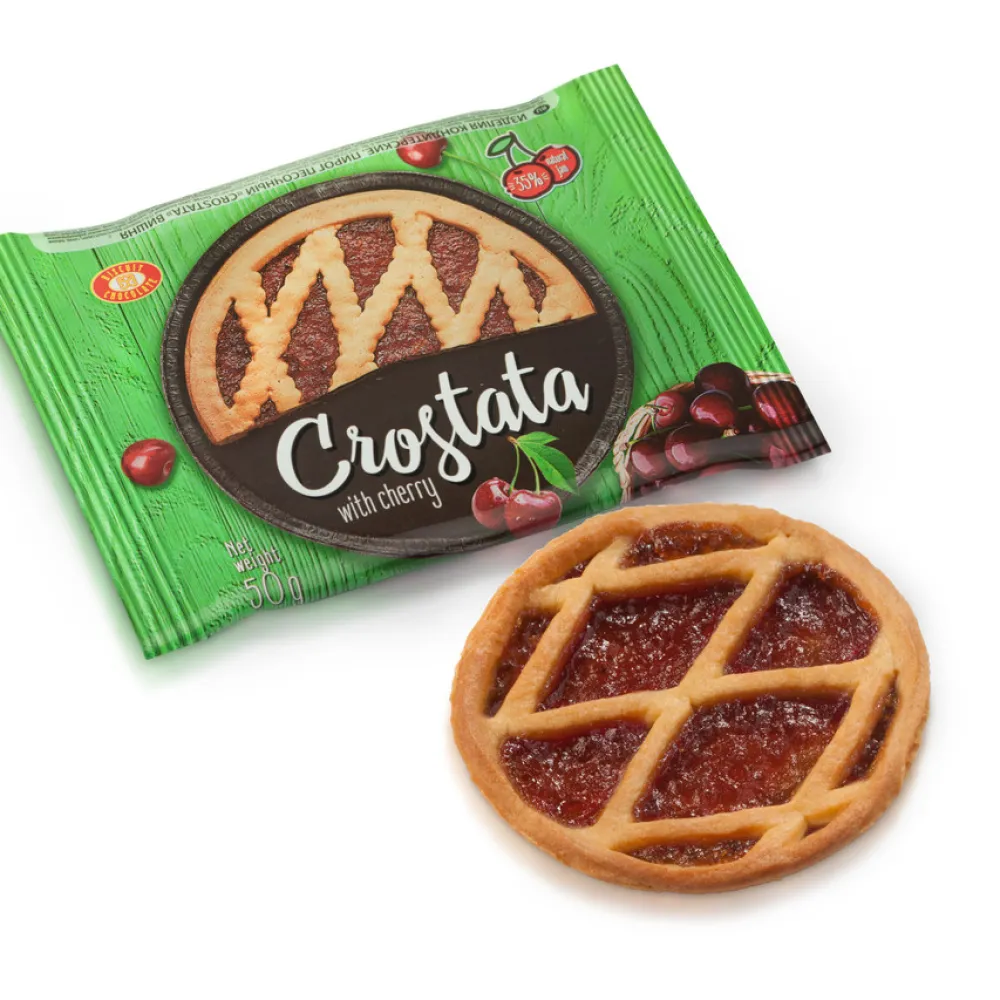 Пиріг ХБФ Crostata вишня 50гр  арт. 00098 