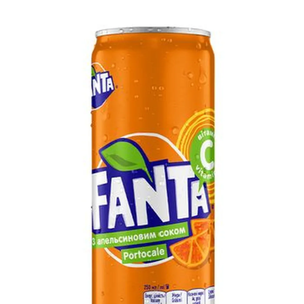 Напій газований Fanta з/б 0.33л  арт. 00157 