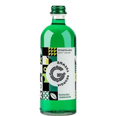 Напій газований Georgia Лимонад тархун 0,5л  арт. 00155