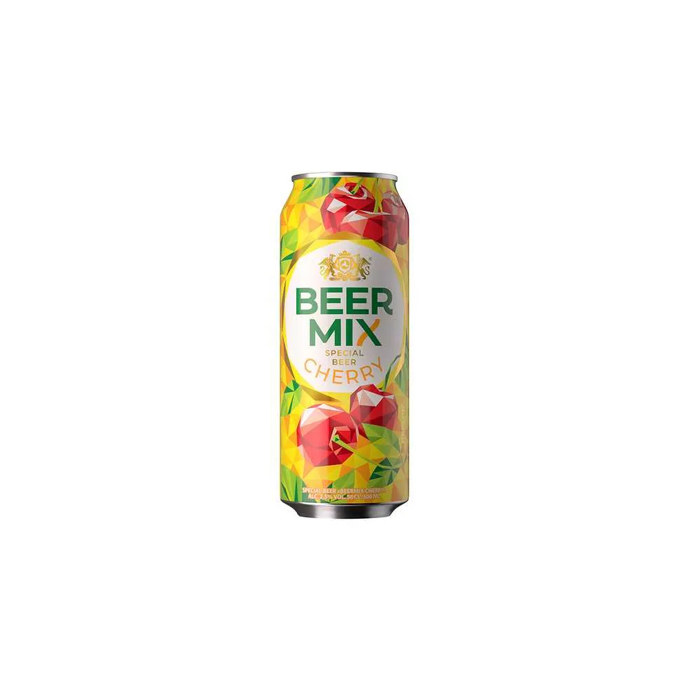 Пиво Beer Mix Вишня ж/б 0.5л  арт. 01927 