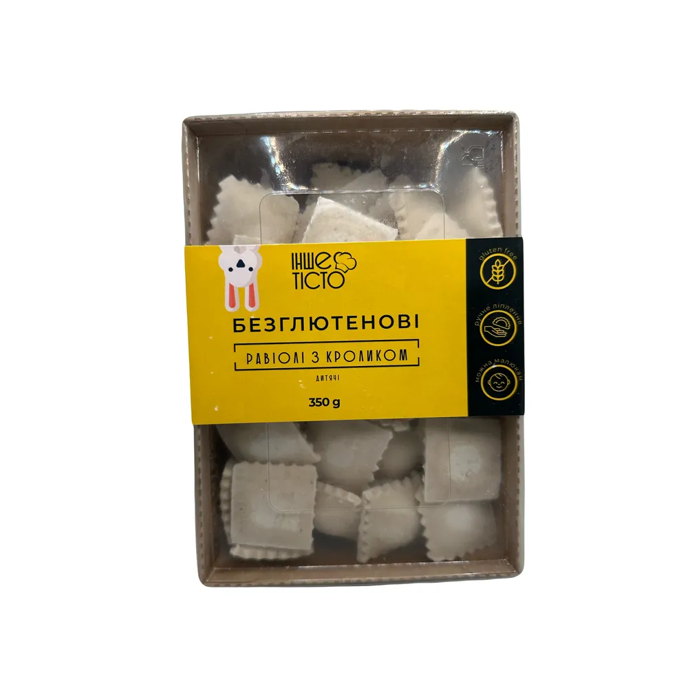 Равіолі Інше Тісто з кроликом б/гл 350гр  арт. 08297 
