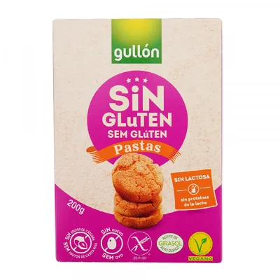 Печиво Gullon Pastas б/гл б/лакт 200гр  арт. 08769