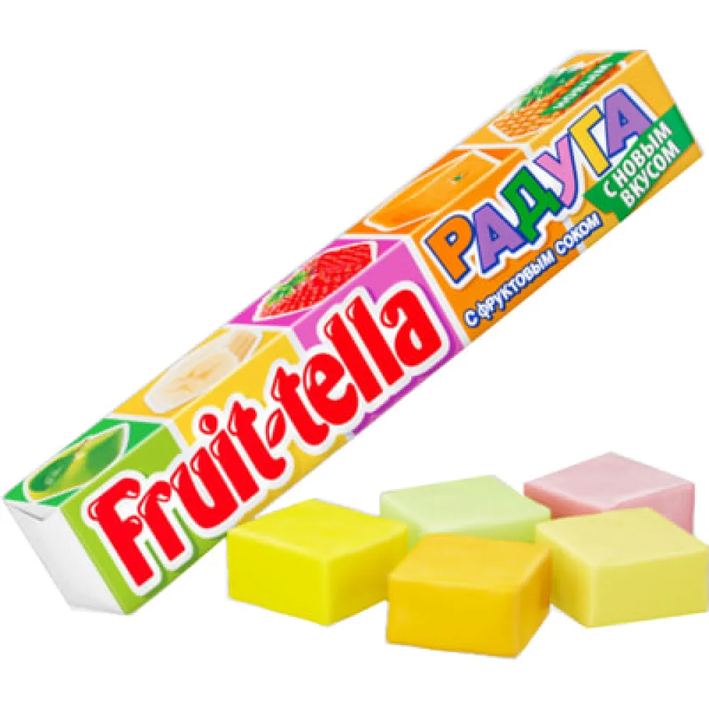 Цукерка Fruit-tella Rainbow 41гр  арт. 08145 