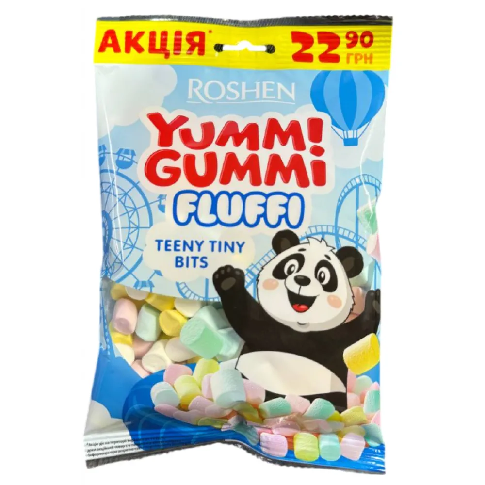 Маршмелоу Yummi Gummi Fluffi Teeny Tiny Bits 65гр  арт. 10588 