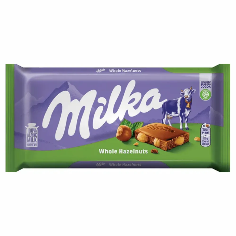 Шоколад Milka Butun findik 90гр  арт. 07567 