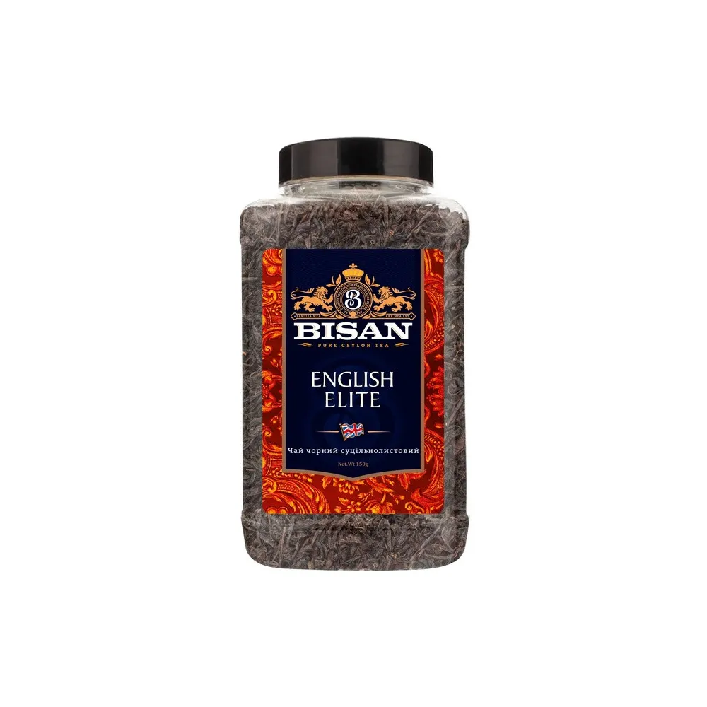 Чай Bisan Англійський Елітний 150гр  арт. 10836 