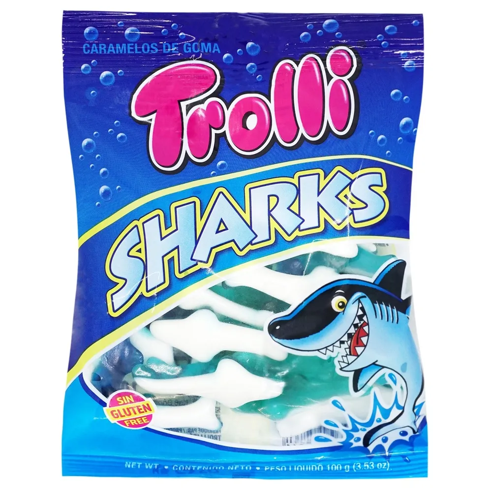 Желейна цукерка Trolli Акули 100гр  арт. 04158 