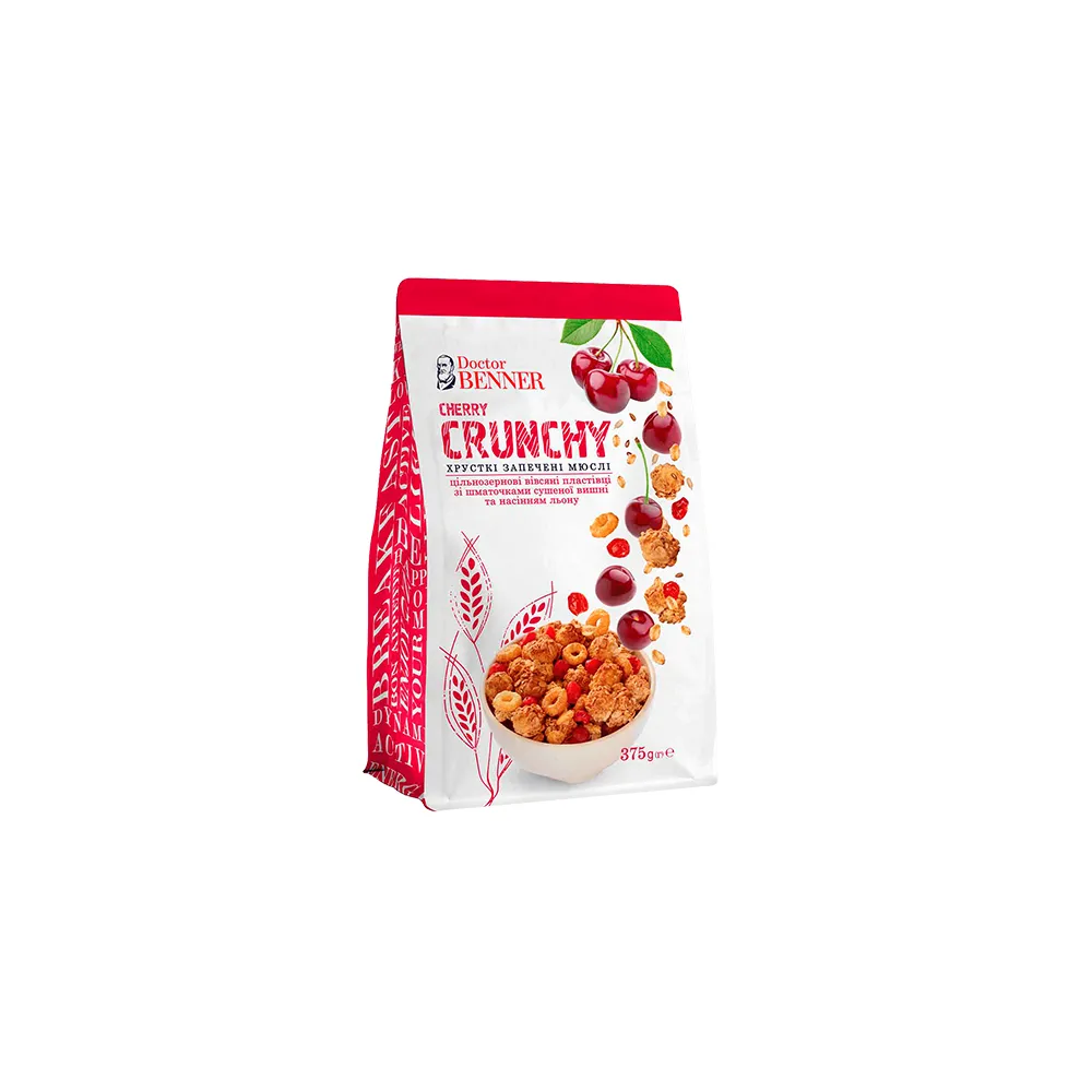 Кранчі Dr.Benner Вишневі 375гр  арт. 06753 