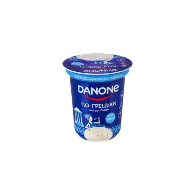Йогурт Danone по-Грецьки 4% стак. 350гр  арт. 10112