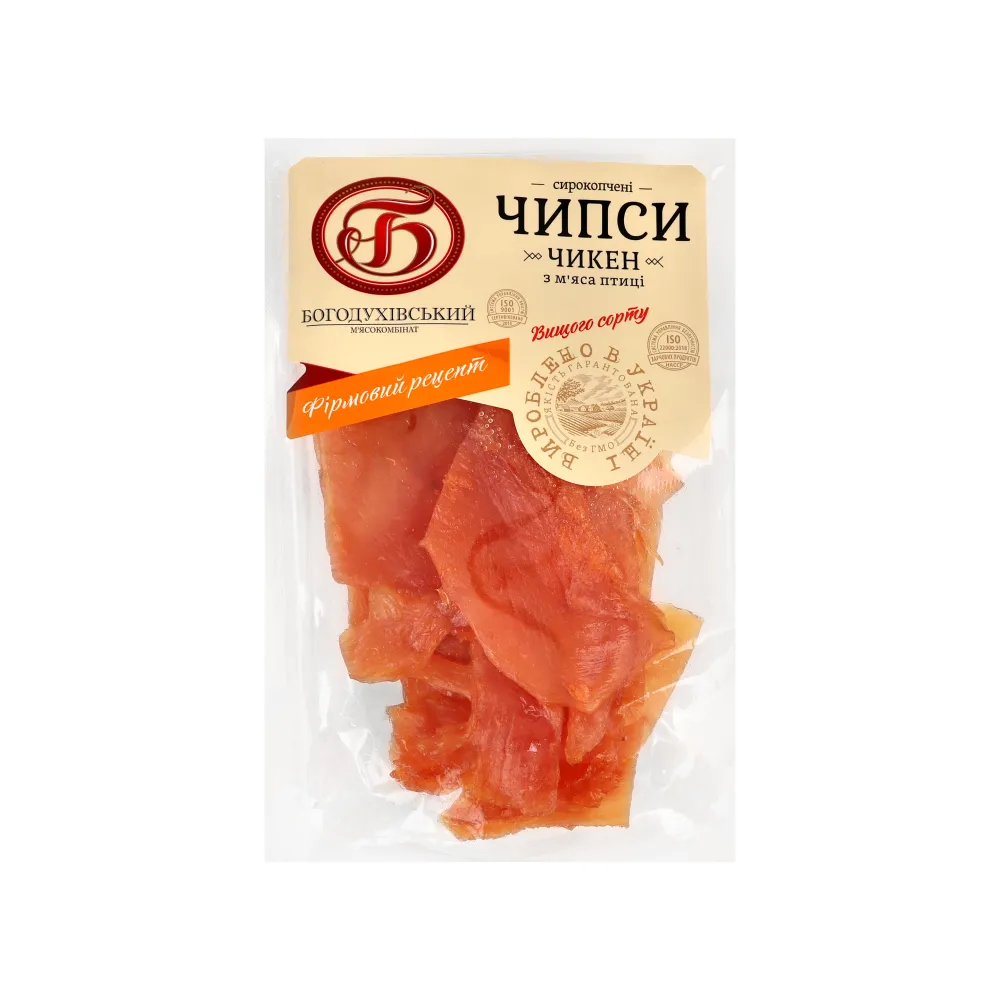 М'ясні снеки БМК Чипси Чикен (ваг) арт. 02786 