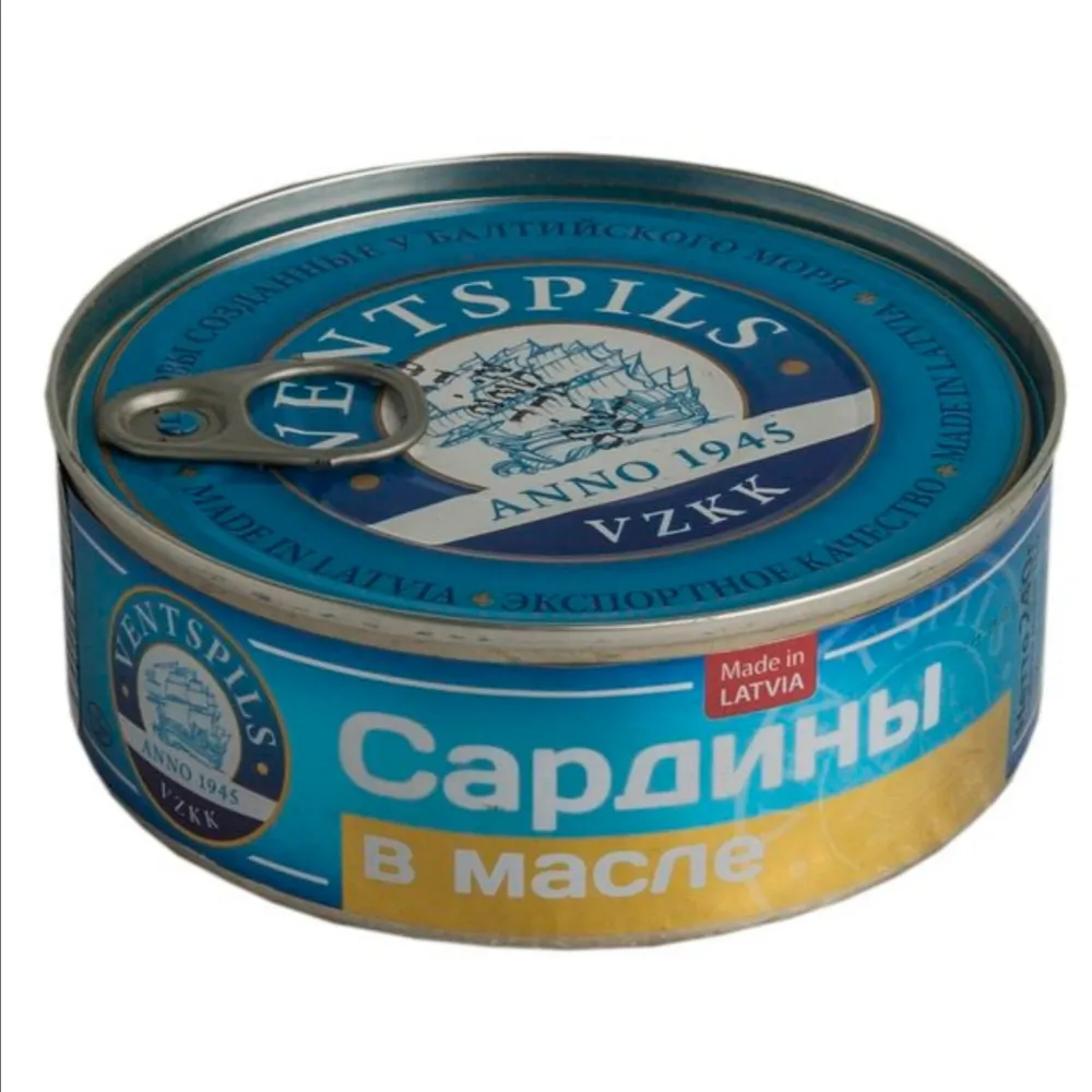 Сардина Ventspils в олії арт. 01327 