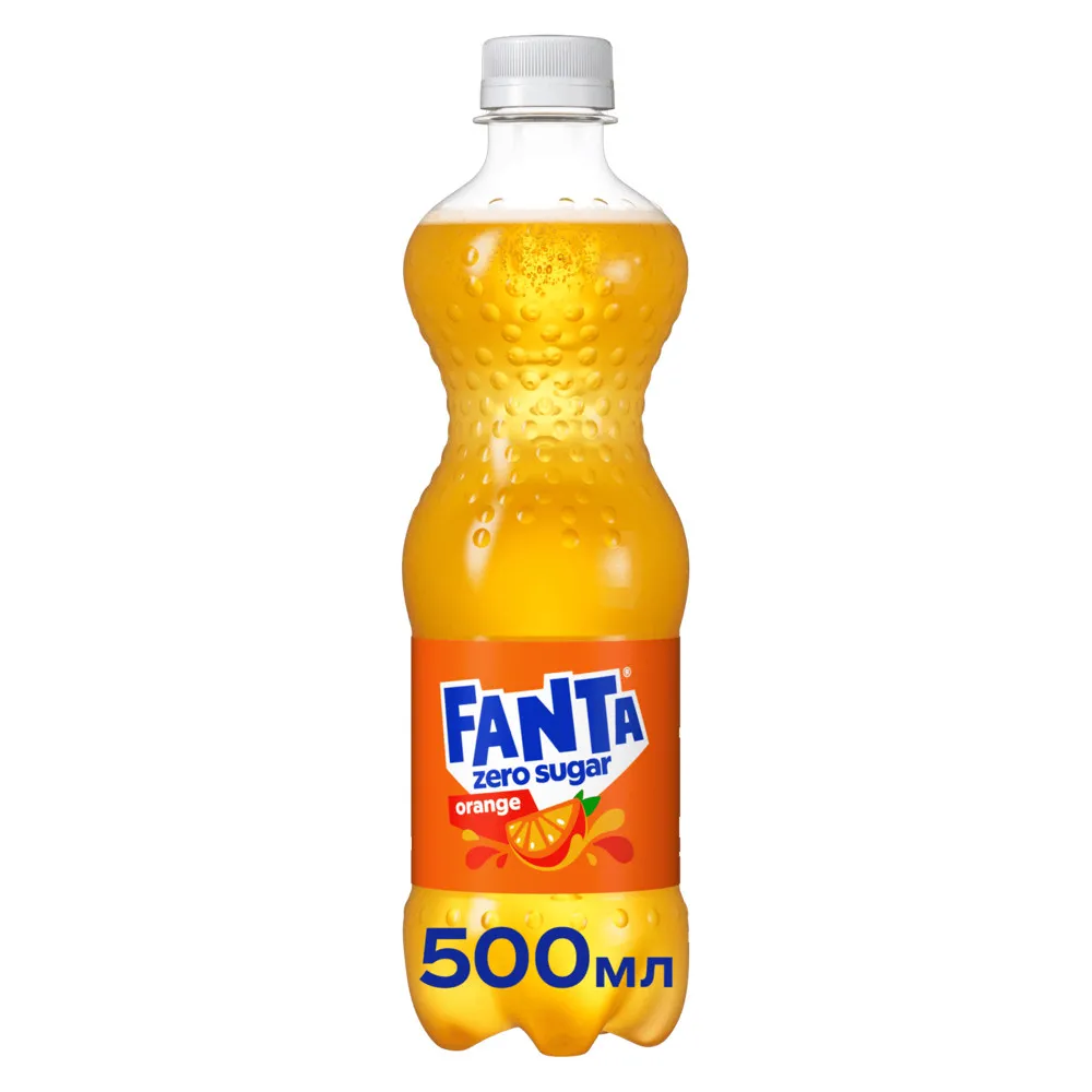 Напій газований Fanta Zero 0.5л  арт. 06094 