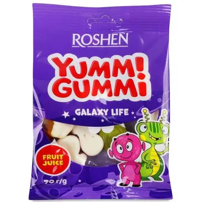 Желейна цукерка Yummi Gummi Galaxy 70гр  арт. 03800