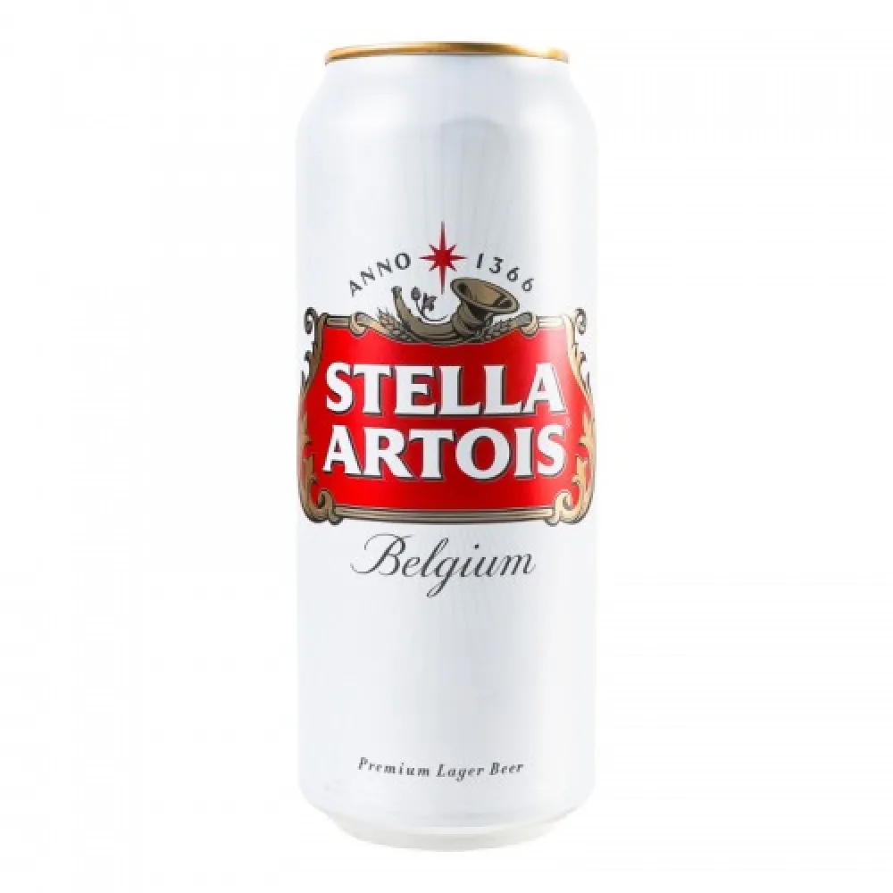 Пиво Stella Artois з/б 0.5л  арт. 00526 