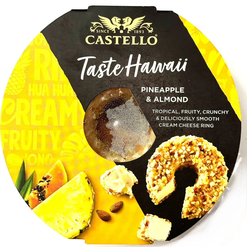 Крем-сир Castello Pineapple&almond 125гр  арт. 07172 