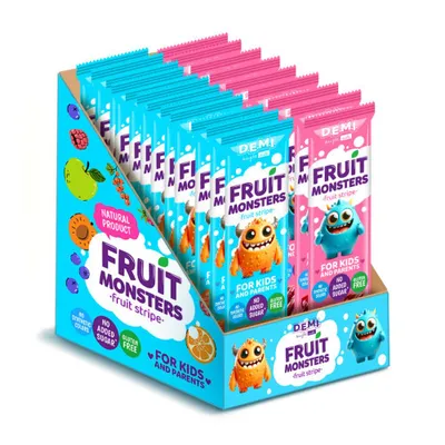 Пастила Fruit Monster Малина 15гр  арт. 09806