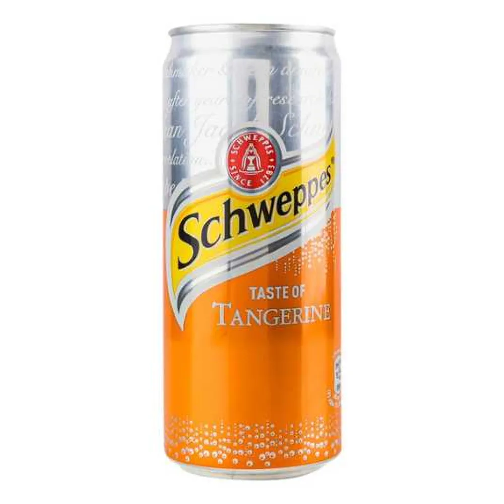 Напій газований Schweppes Tangerine з/б 0.33л  арт. 03112 