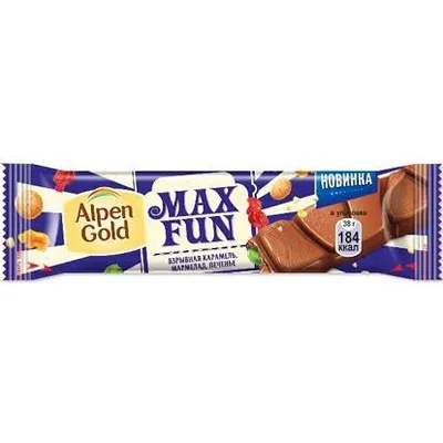 Батончик Max Fun 38гр  арт. 01819