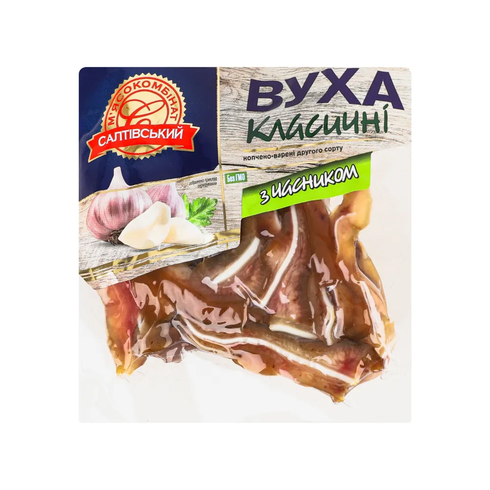 Вуха СМК з часником 100гр  арт. 09788  - фото 1