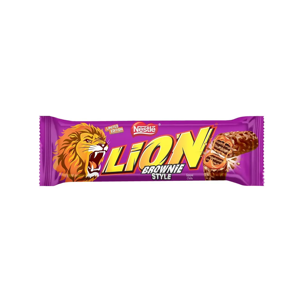 Батончик Nestle Lion Brownie 40гр  арт. 08408 