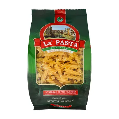 Макарони La Pasta Спіралі 400гр  арт. 07110