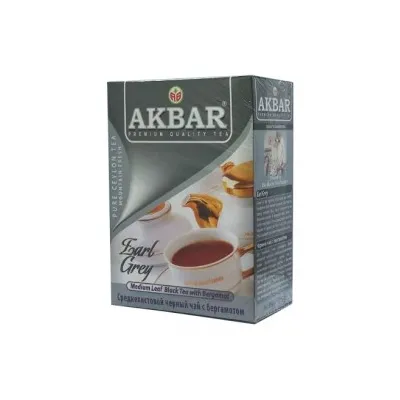 Чай Akbar Earl gray 100пак  арт. 08766