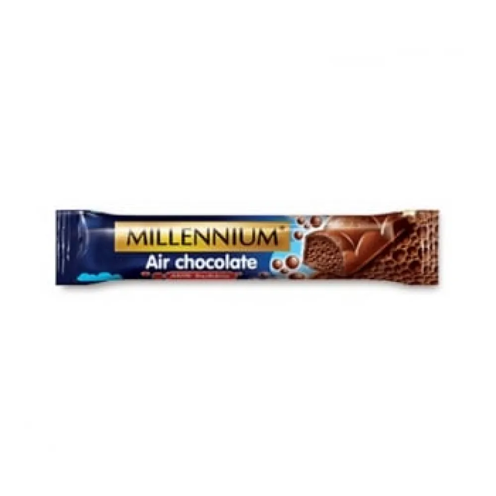 Батончик Millennium Пористий молочний 32гр  арт. 02684 