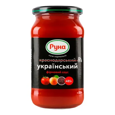 Соус Руна Український 485мл  арт. 03343