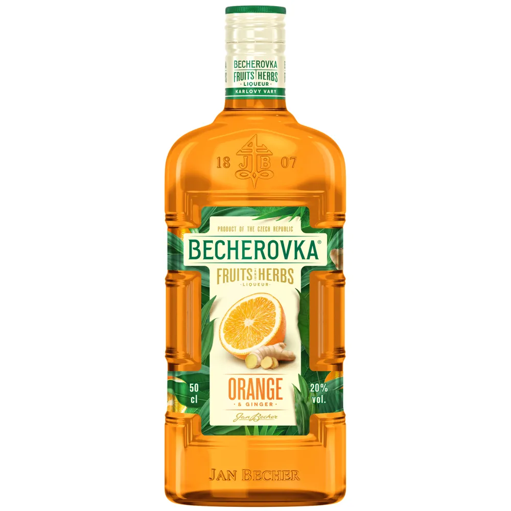 Лікер Becherovka Orange and Ginger 0.5л  арт. 10932 