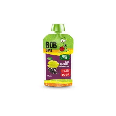 Смузі Bob Snail Яблоко-чорна смородина 120гр  арт. 10974