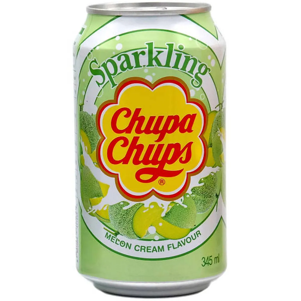 Напій газований Chupa Chups melon 345мл  арт. 07084 