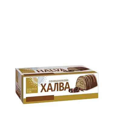 Халва Zolotoi Vek Фантазія  в глаз. 470гр  арт. 08394
