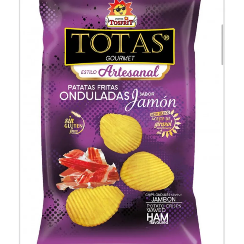 Чипси Totas Хамон 130гр  арт. 08540 