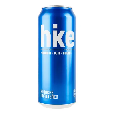 Пиво Hike Blanche ж/б 0.5л  арт. 01399