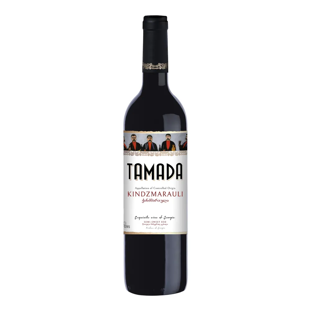 Вино Kindzmarauli Tamada Черв. н/сол. 0.75л  арт. 01893 