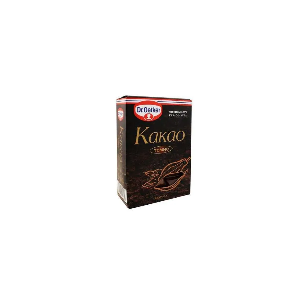 Какао Dr.Oetker Темне 100гр  арт. 09340 