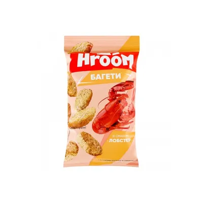 Сухарики Hroom баг.Лобстер 60гр  арт. 06697