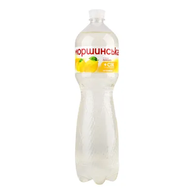 Вода Моршинська Зі см.лимону н/г 1.5л  арт. 00342