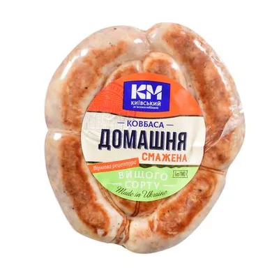 Ковбаса КМК Украина Домашня смажена (ваг) арт. 10691