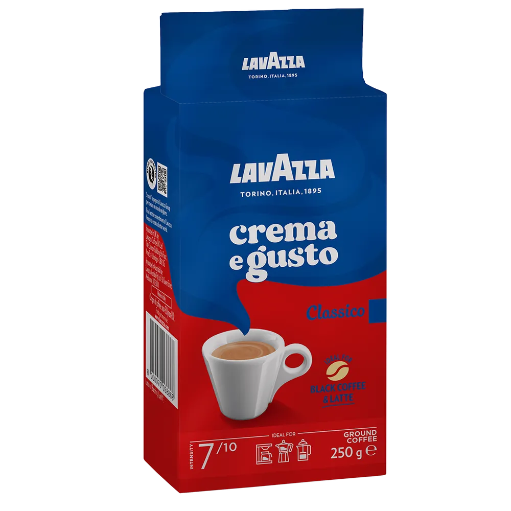 Кава мел. Lavazza Crema Gusto Classico 250гр  арт. 08003 