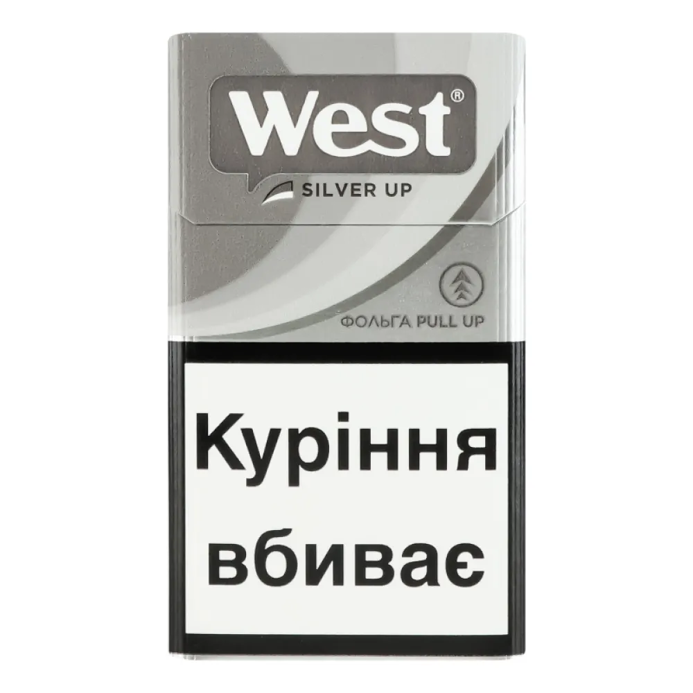 Цигарки West Silver Up 1пачка  арт. 00671 